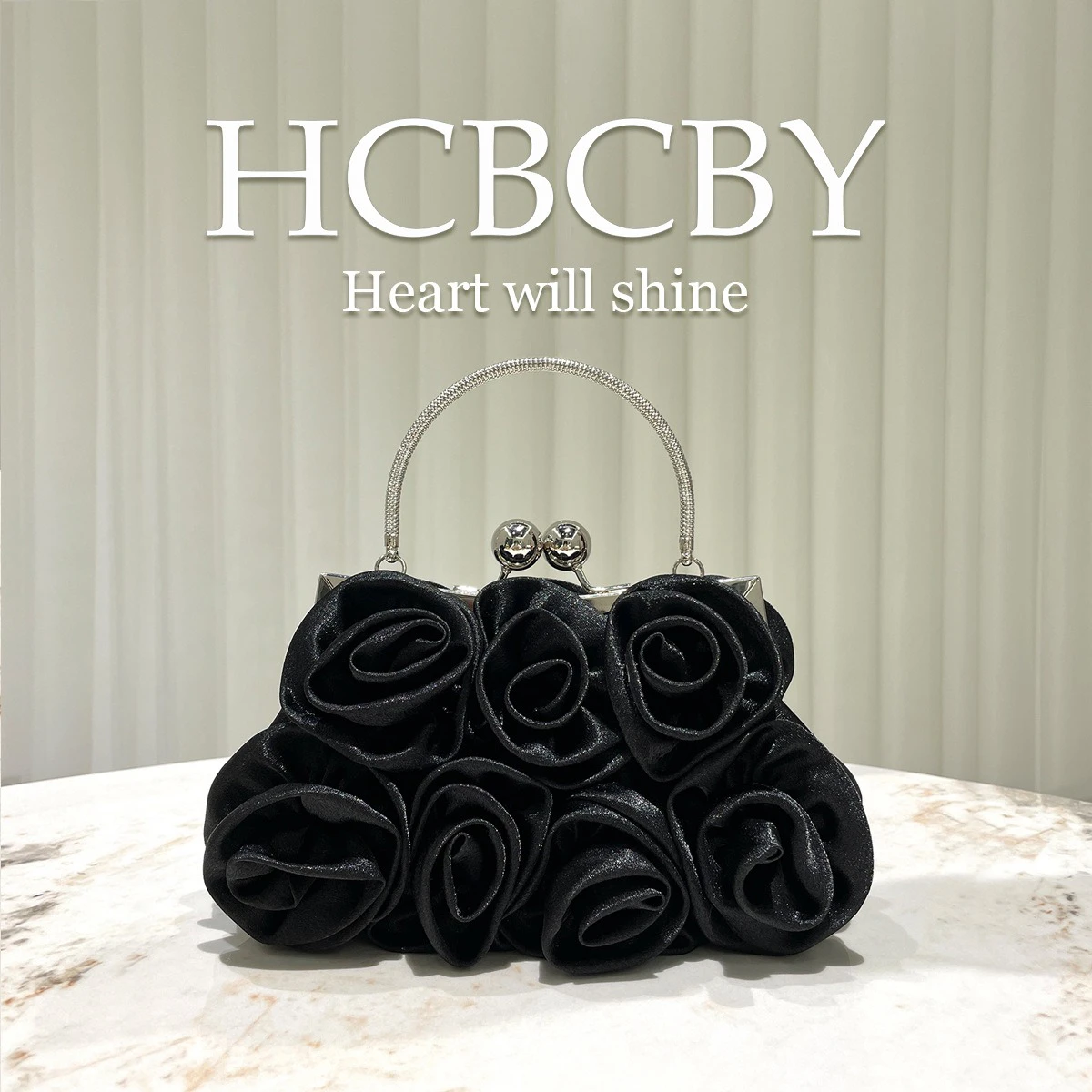 Rose Elegant Personalized Handbag - Image 3
