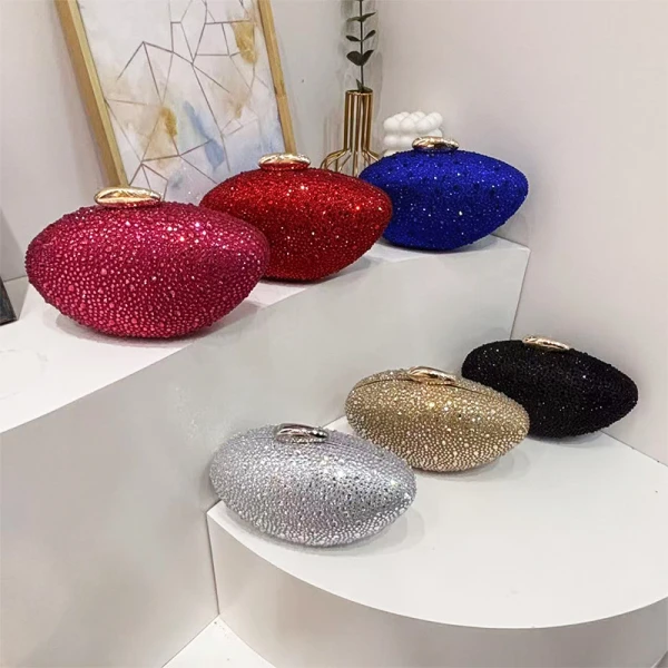 Trendy Classic Round Box Clutch - Image 2