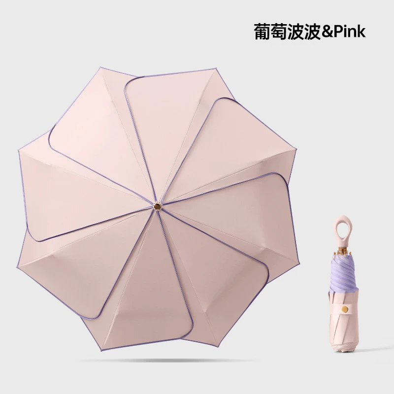 Grape Bobo Petal Edge Umbrella - Image 2