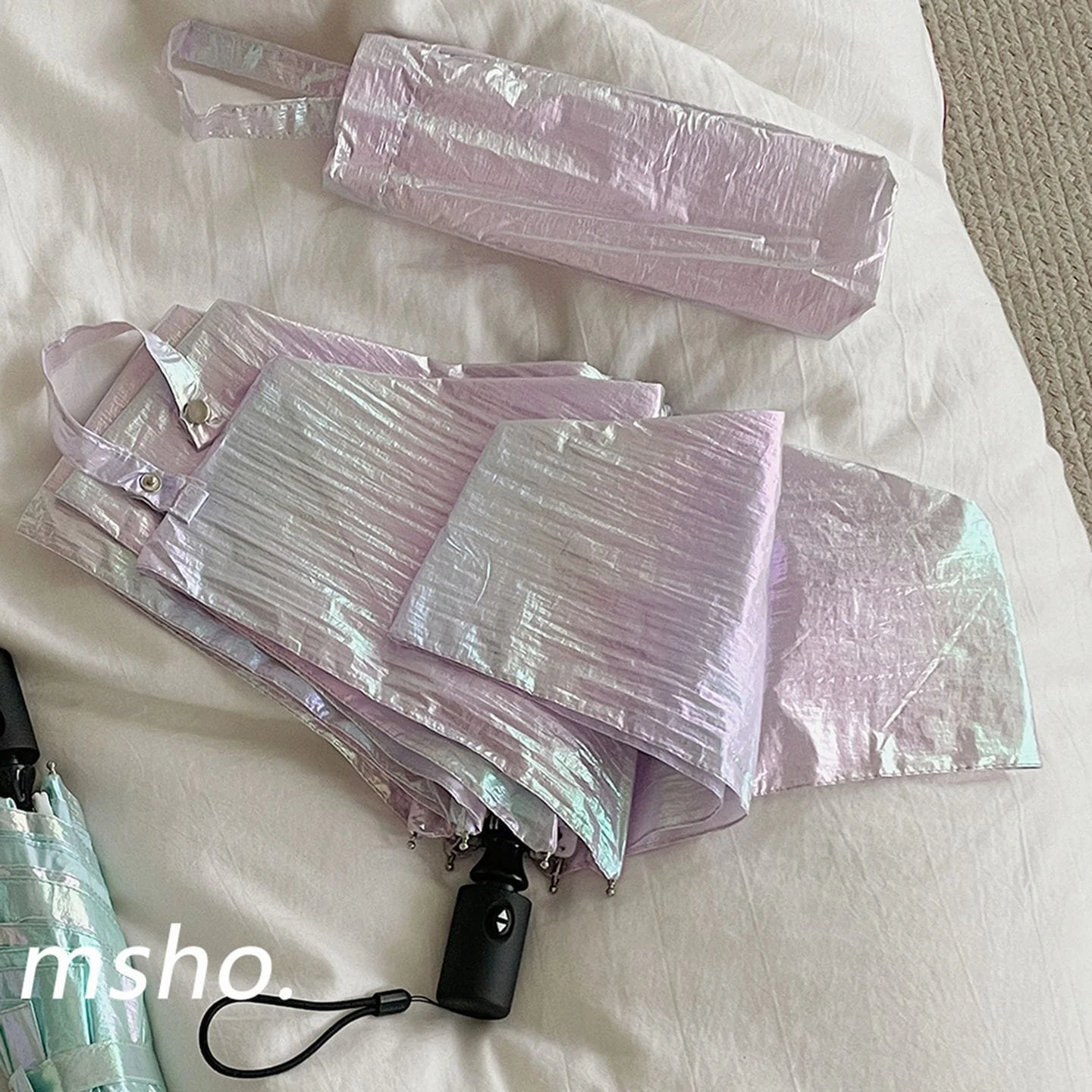 Iridescent Holographic Umbrella